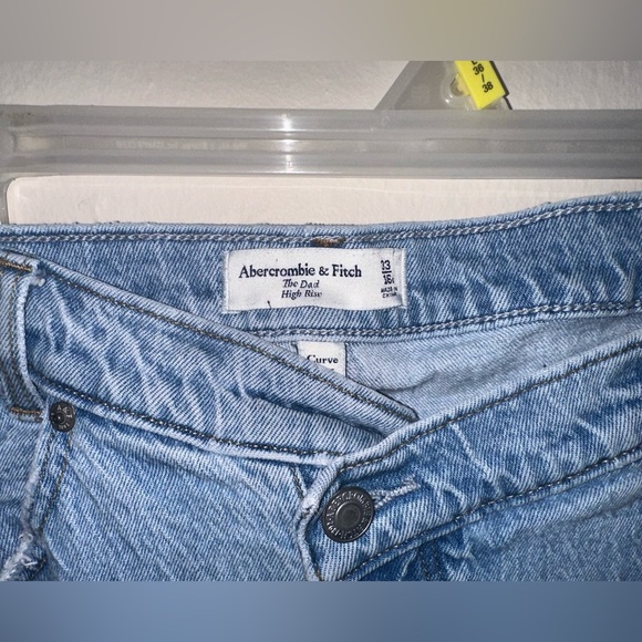 Abercrombie The Dad High Rise Curve Love - Picture 1 of 3